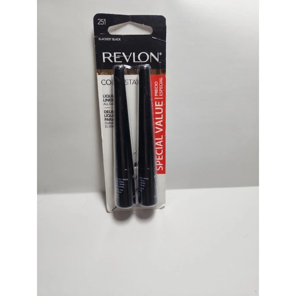 Revlon Liquid Eyeliner, ColorStay Eye Makeup, Smudgeproof, Longwearing with